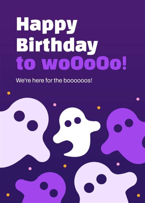 spooky birthday cards|spooky happy birthday cards.